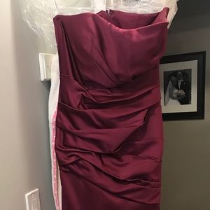 David bridal bridesmaid dress
